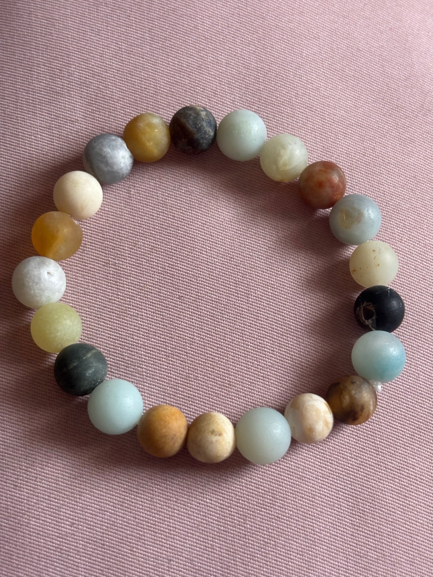 Handmade crystal bracelet